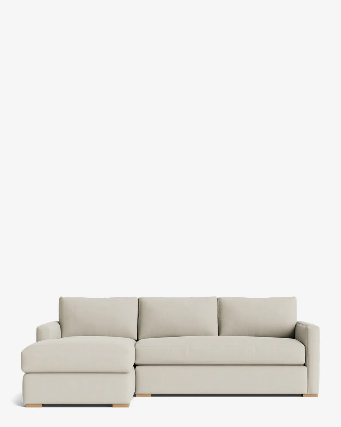 Macy Upholstered Chaise Sectional 101