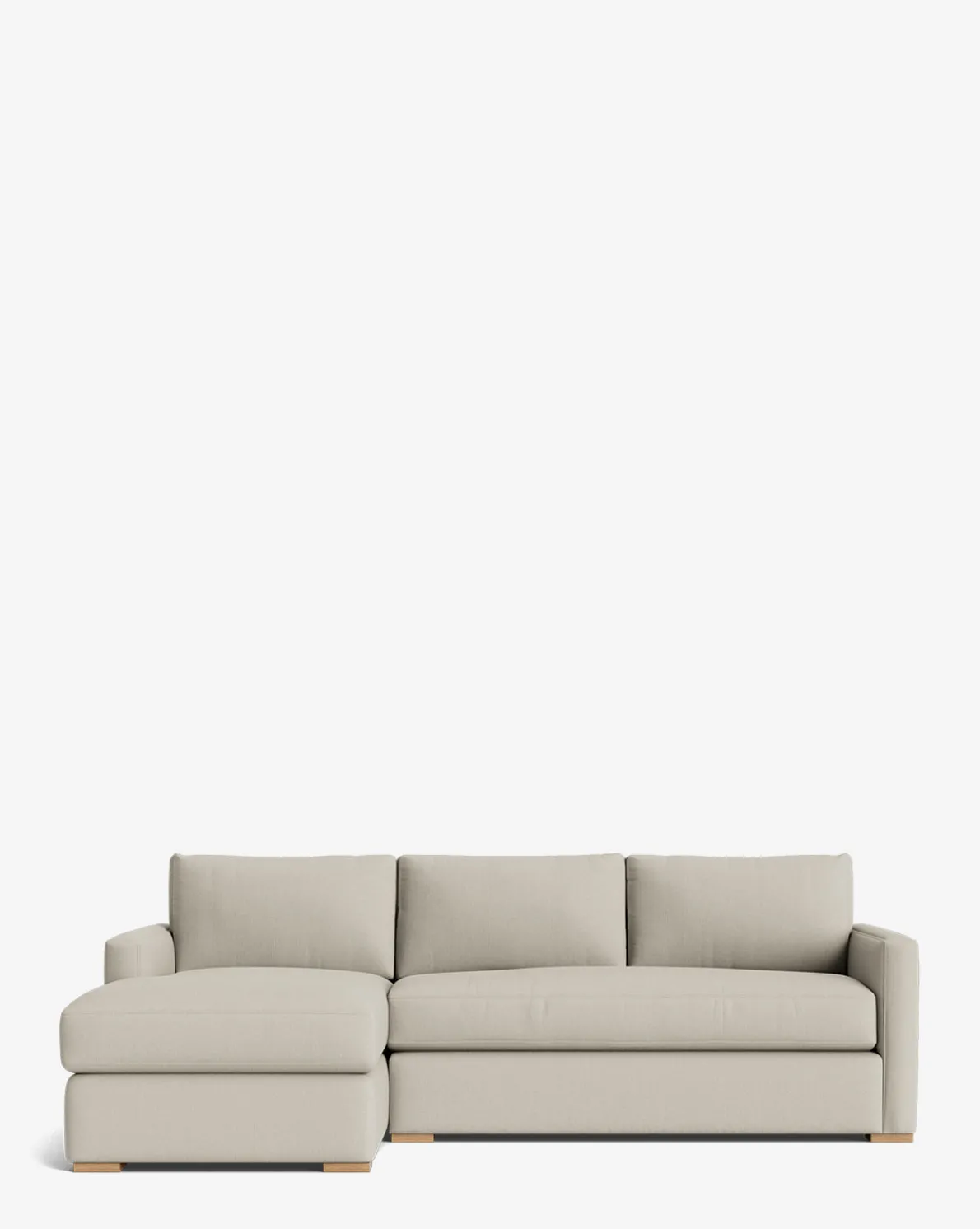 Macy Upholstered Chaise Sectional 101