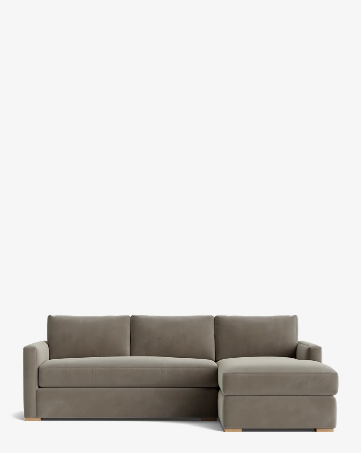 Macy Upholstered Chaise Sectional 101