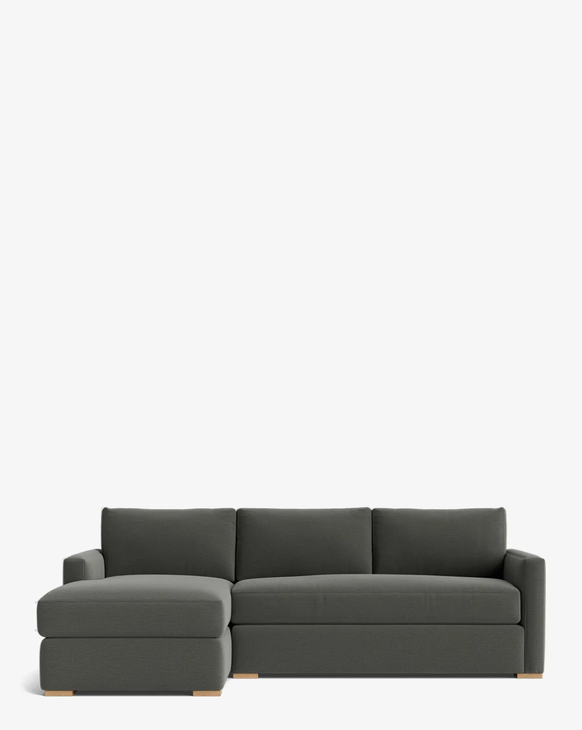 Macy Upholstered Chaise Sectional 101