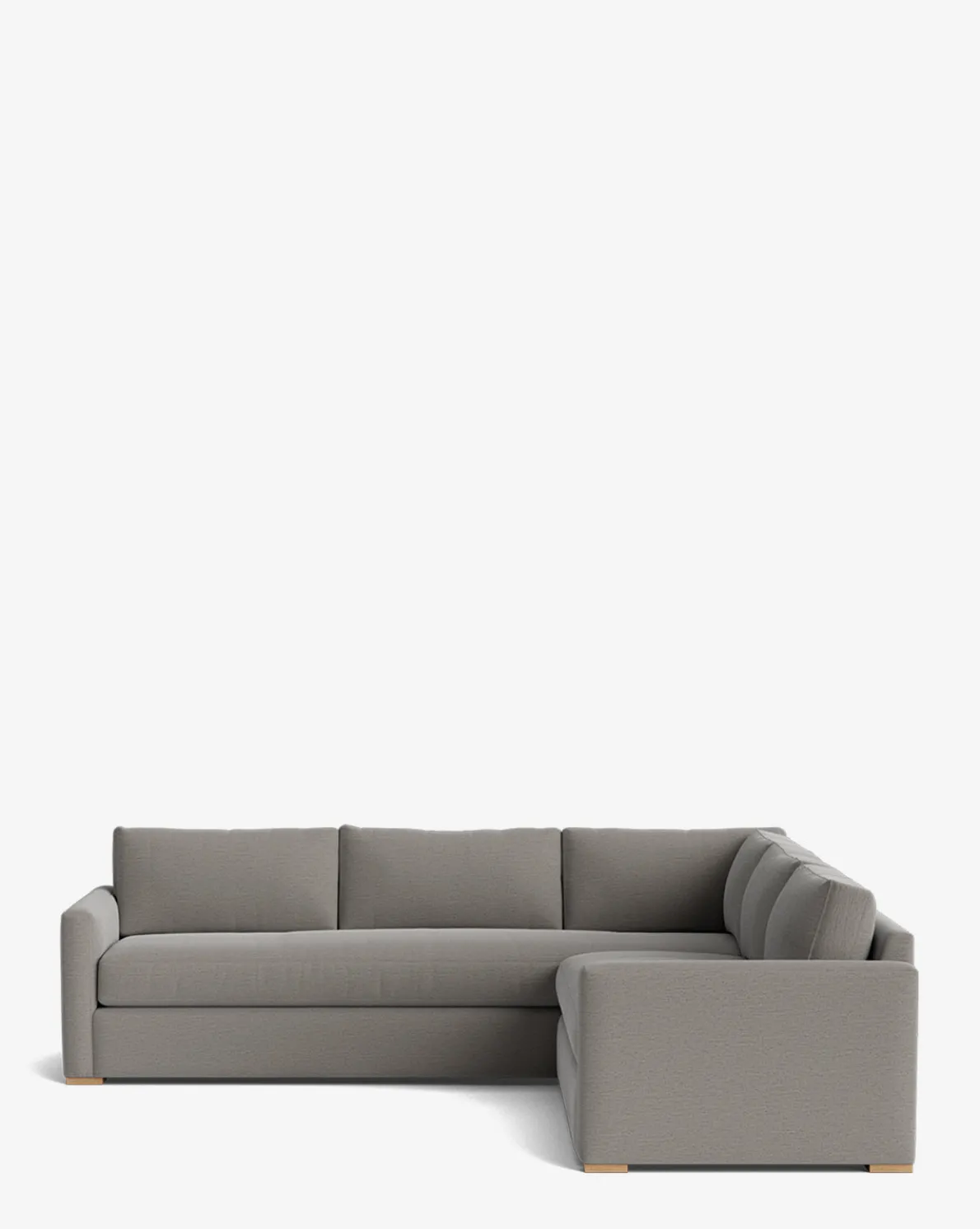 Macy Upholstered L Sectional 108