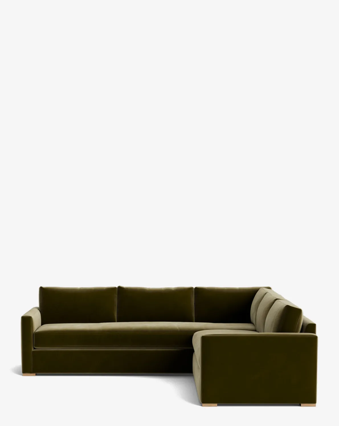 Macy Upholstered L Sectional 108