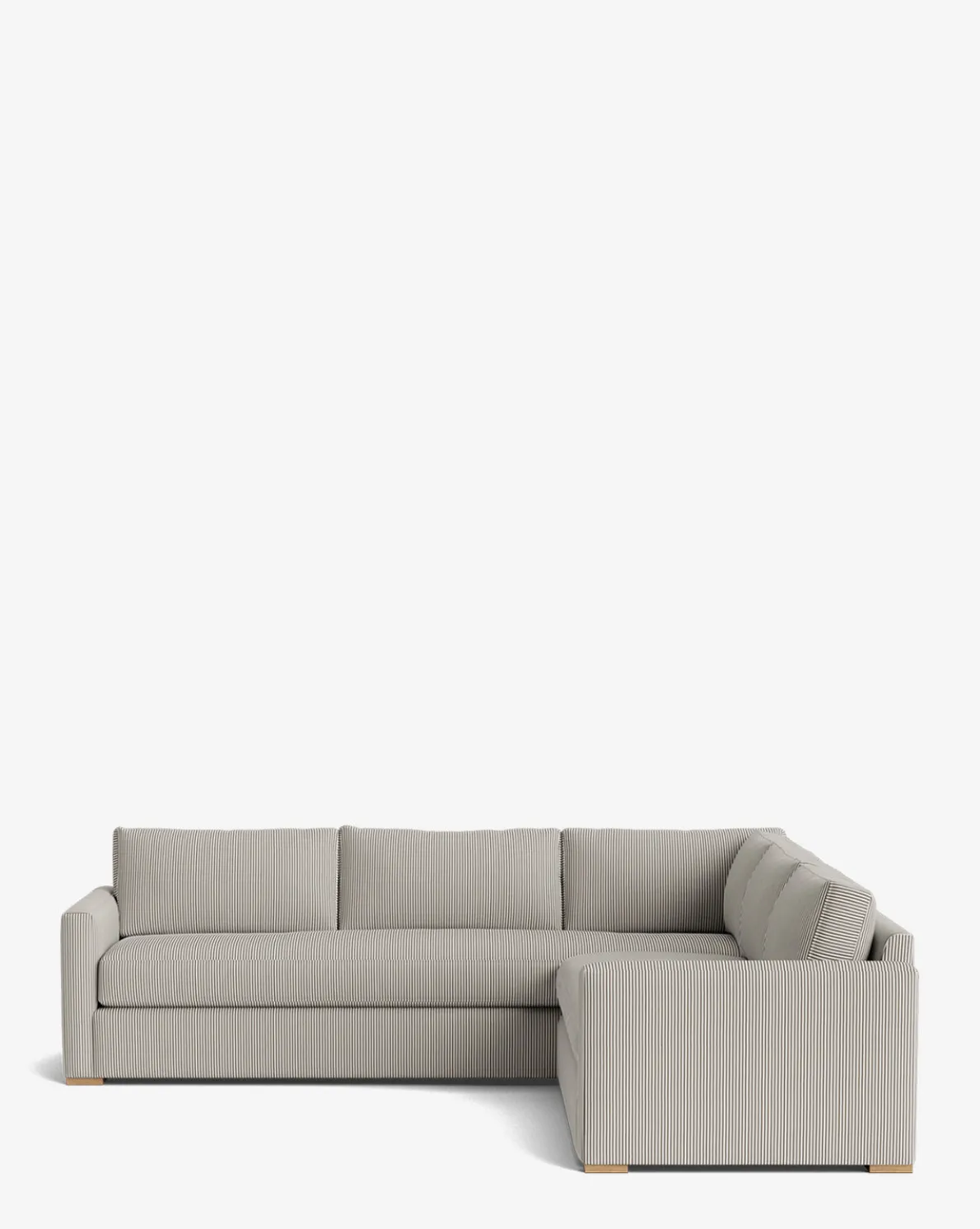 Macy Upholstered L Sectional 108