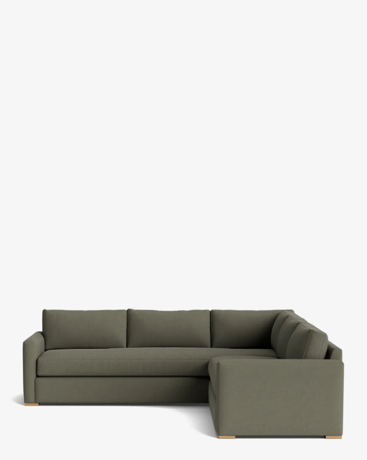 Macy Upholstered L Sectional 108
