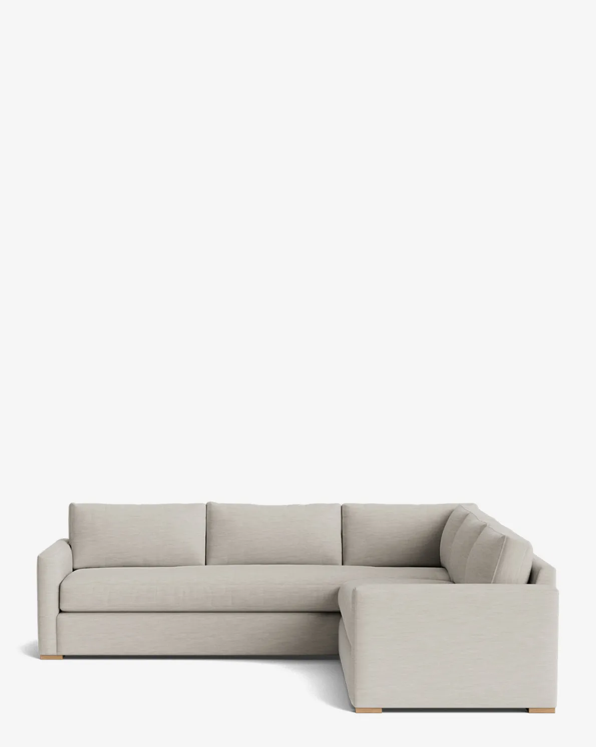 Macy Upholstered L Sectional 108