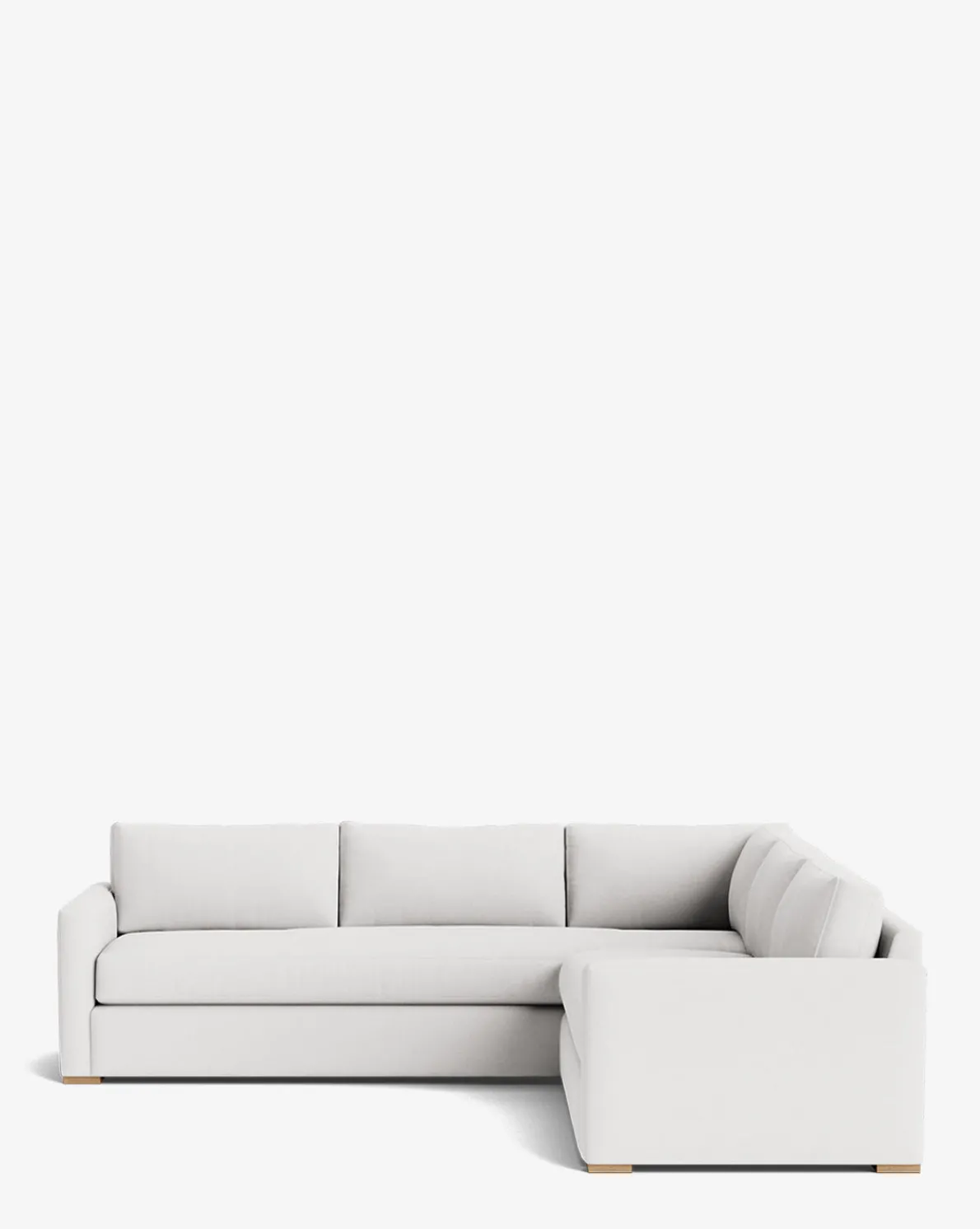 Macy Upholstered L Sectional 108