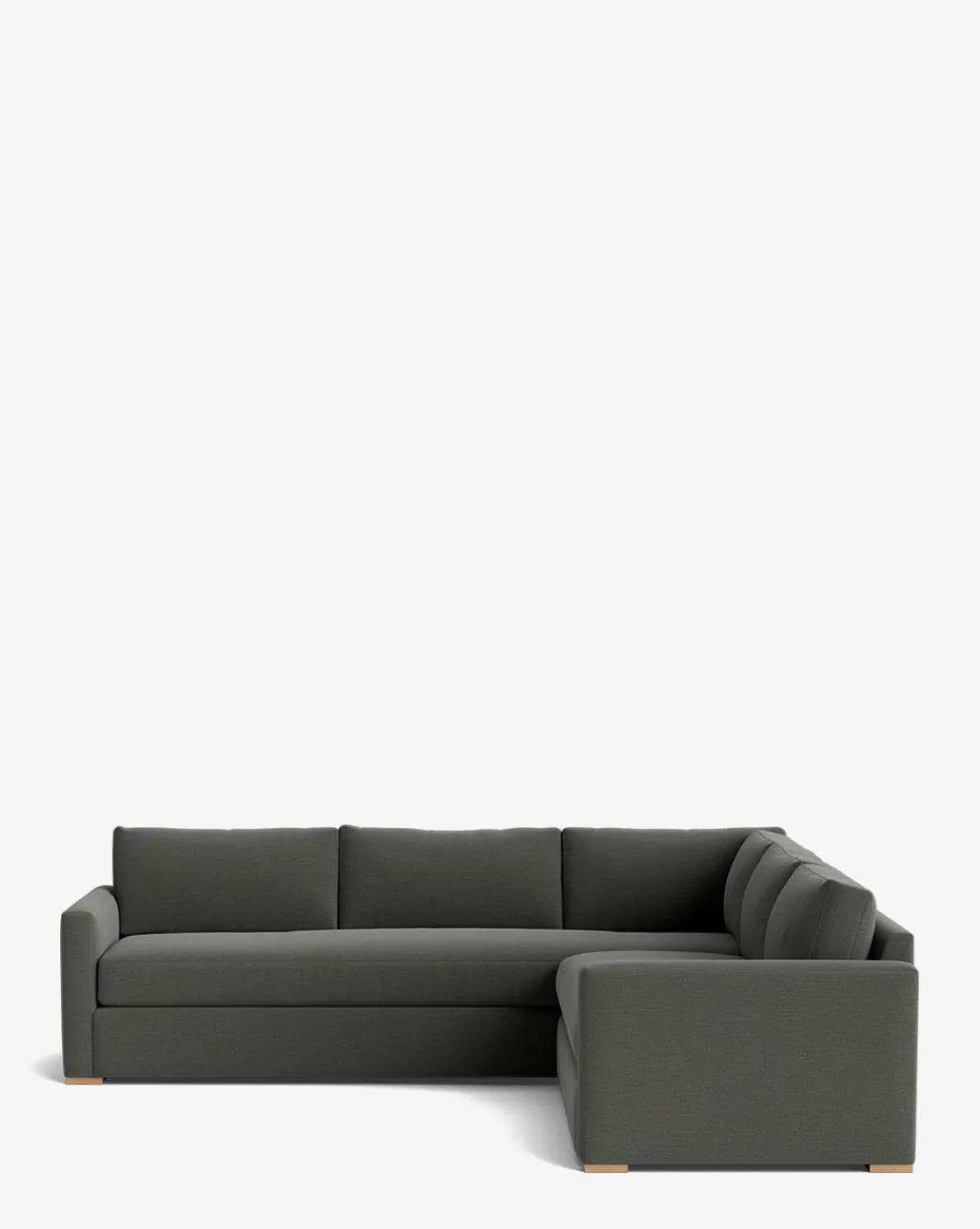 Macy Upholstered L Sectional 108