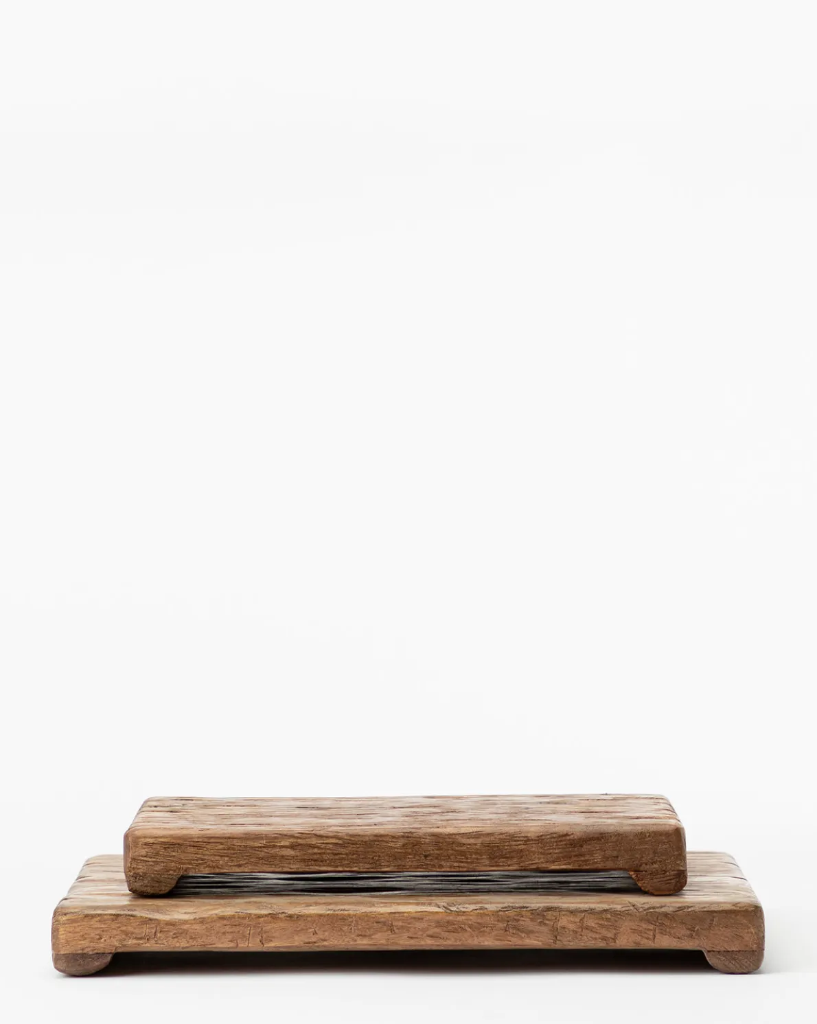 Mango Wood Rectangular Pedestal
