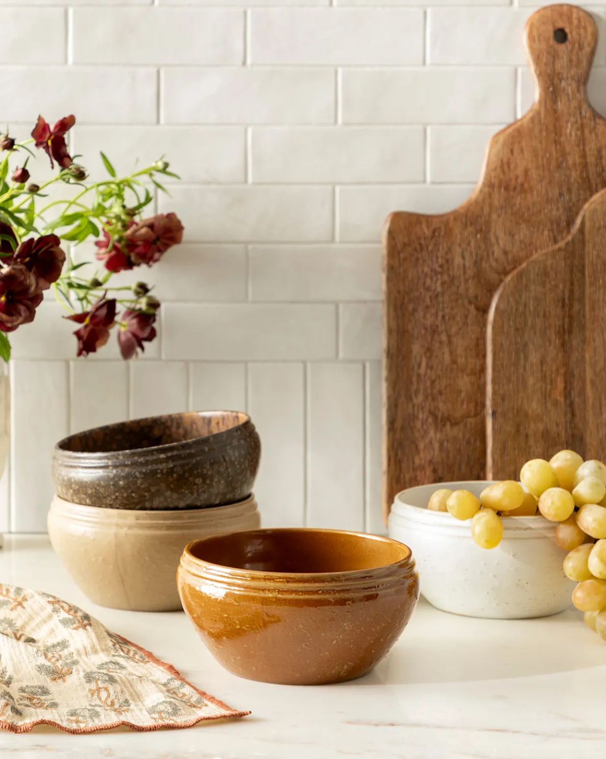 Mariella Stoneware Bowls (Set of 4)