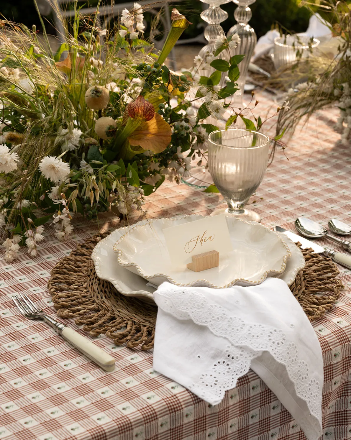 McGee & Co. x Loeffler Randall Delilah Broderie Napkins (Set of 4)