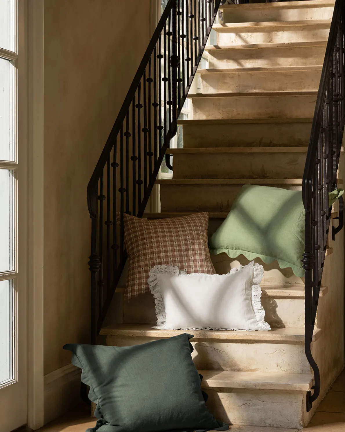 McGee & Co. x Loeffler Randall Colette Scallop Border Pillow Cover