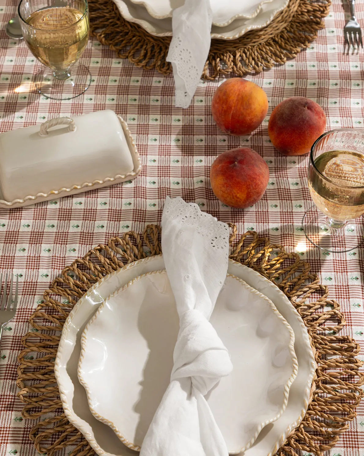 McGee & Co. x Loeffler Randall Elise Seagrass Placemat