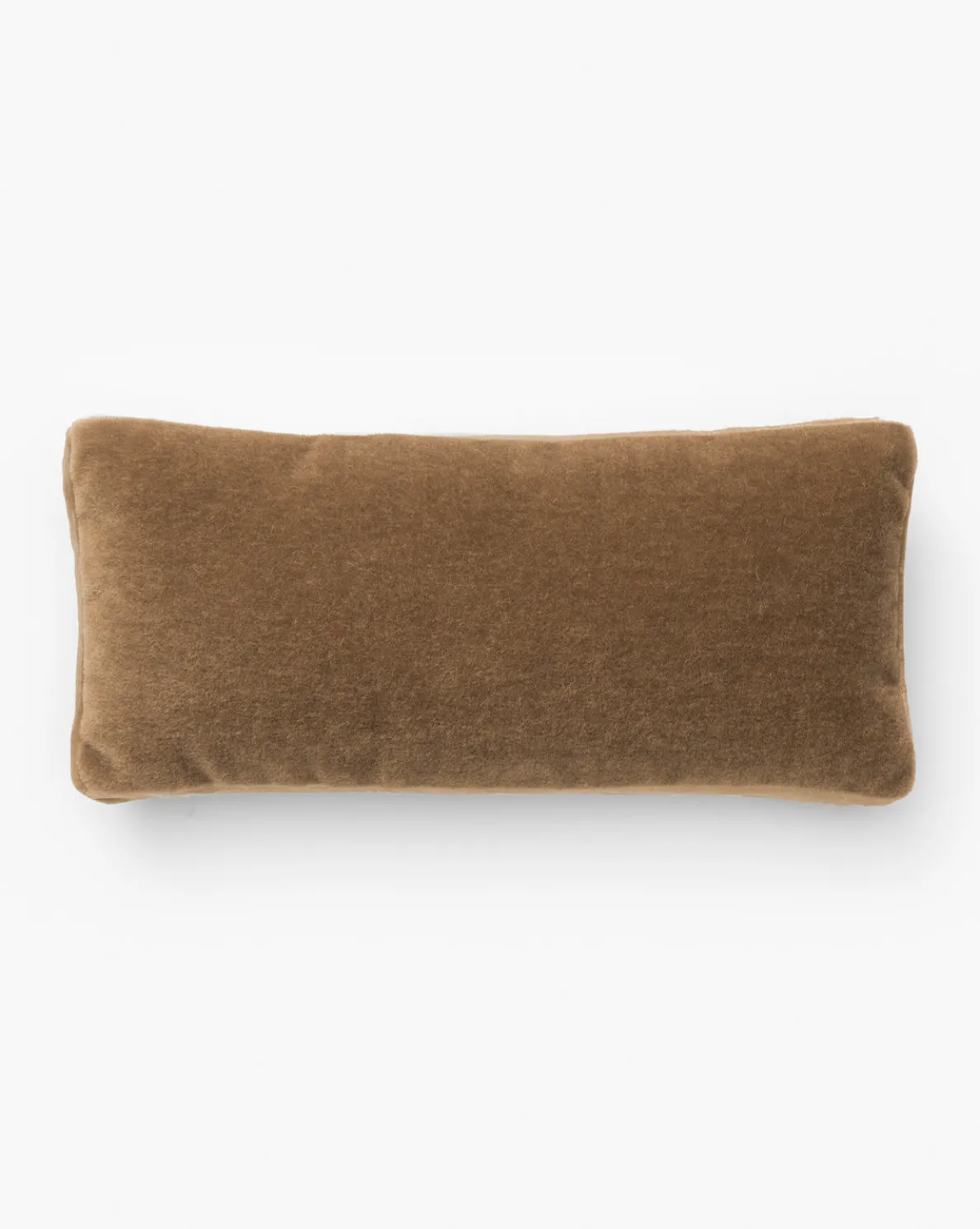 Mohair Pillow with Velvet Stripe