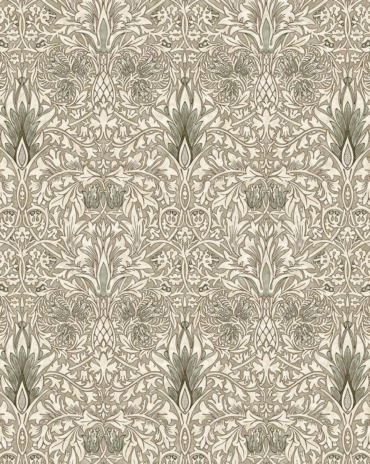 Morris & Co. x McGee & Co. Snakeshead Wallpaper