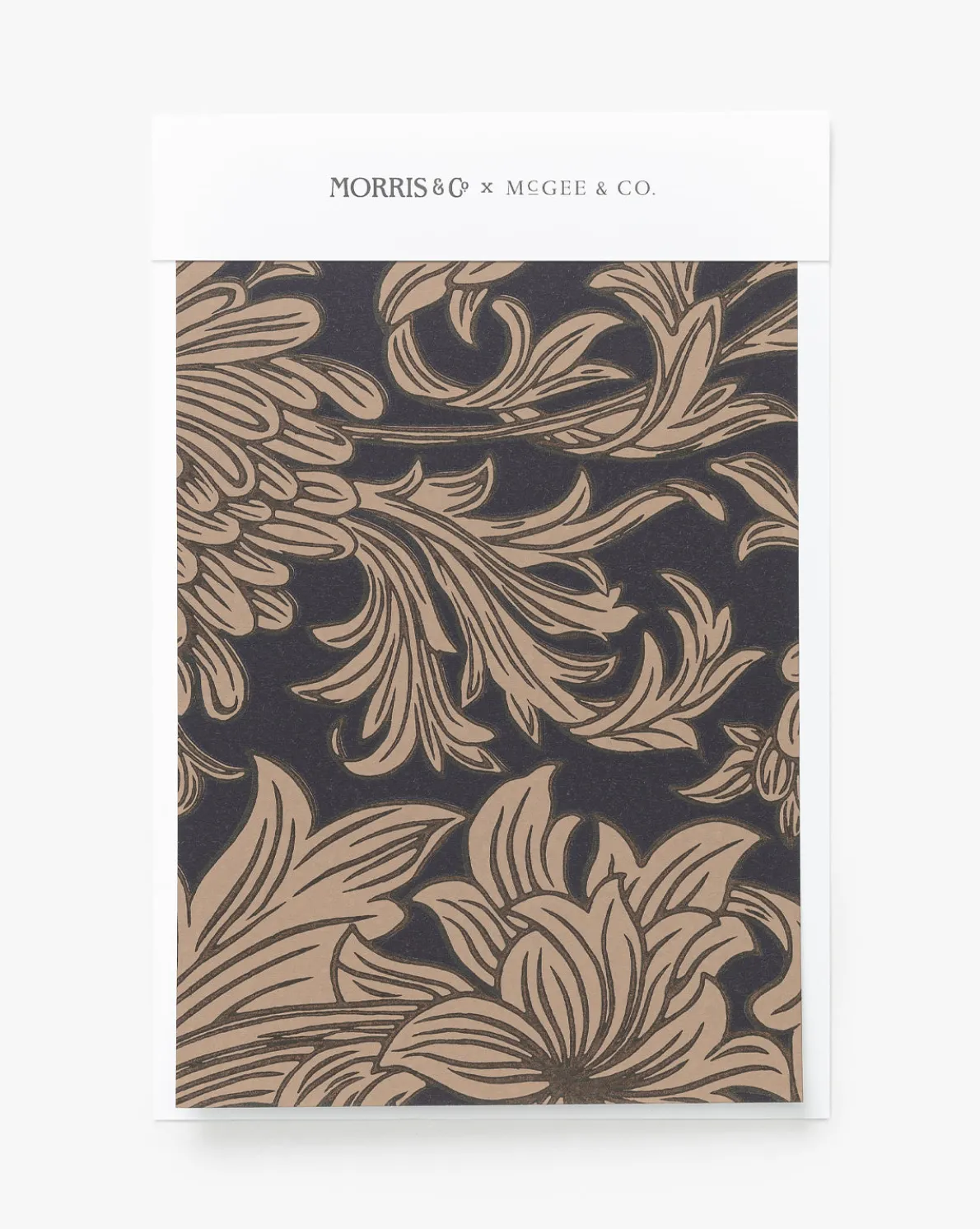 Morris & Co. x McGee & Co. Chrysanthemum Wallpaper Swatch