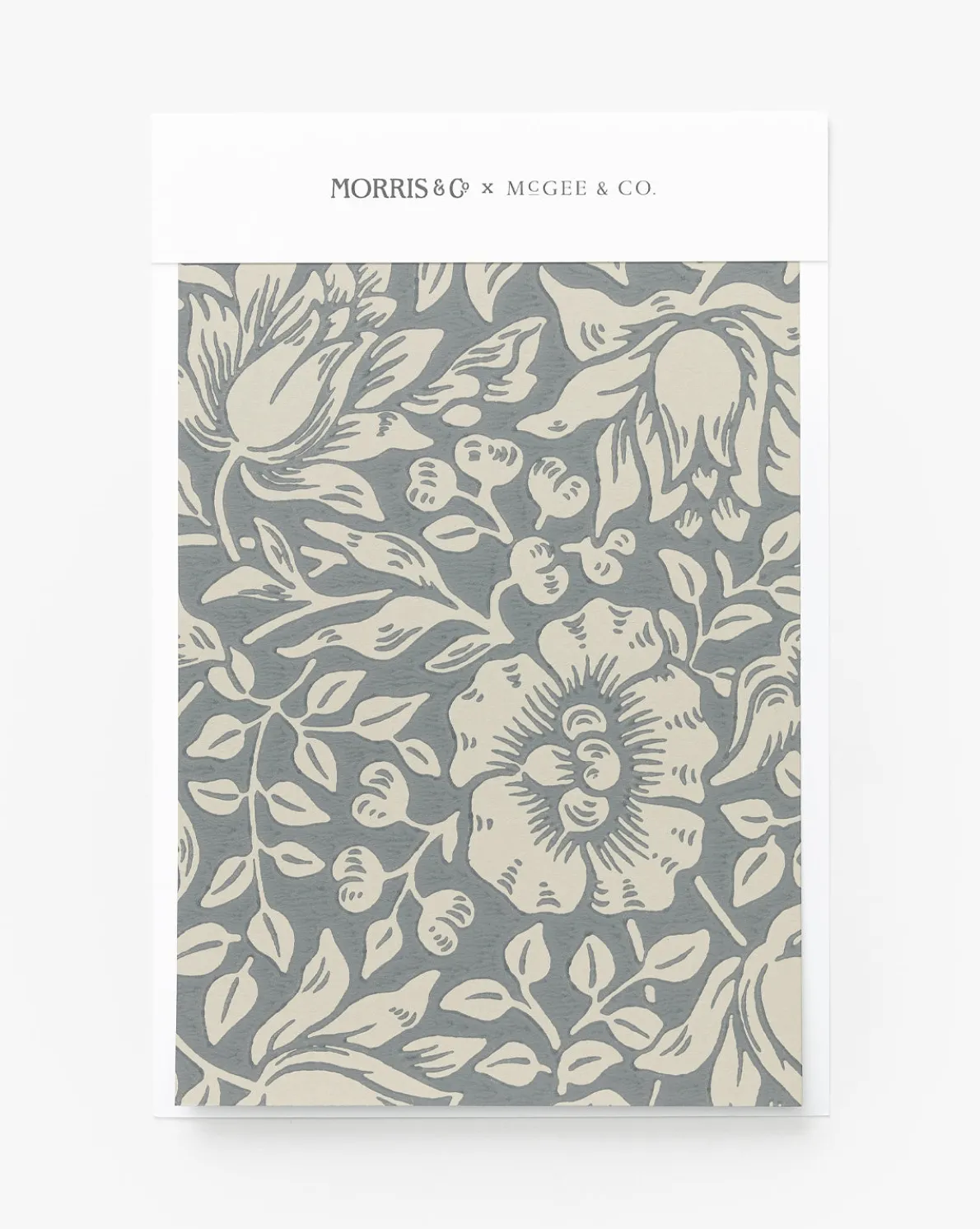 Morris & Co. x McGee & Co. Mallow Wallpaper Swatch