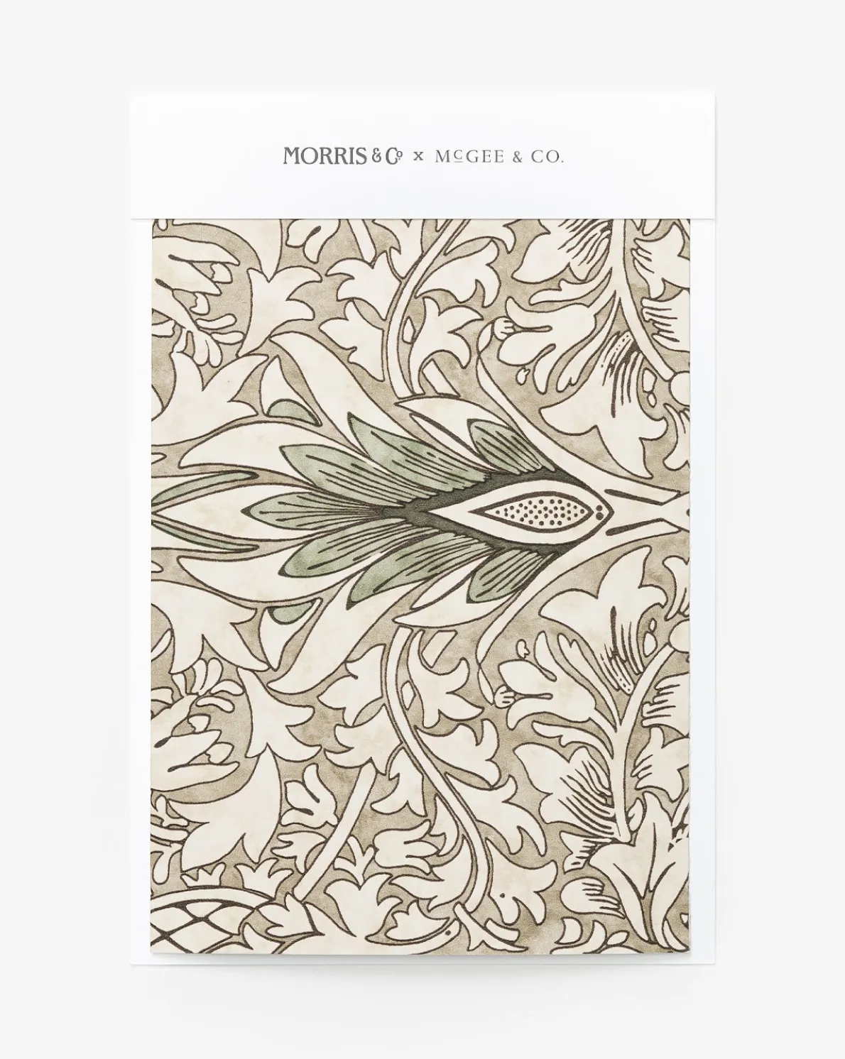 Morris & Co. x McGee & Co. Snakeshead Wallpaper Swatch