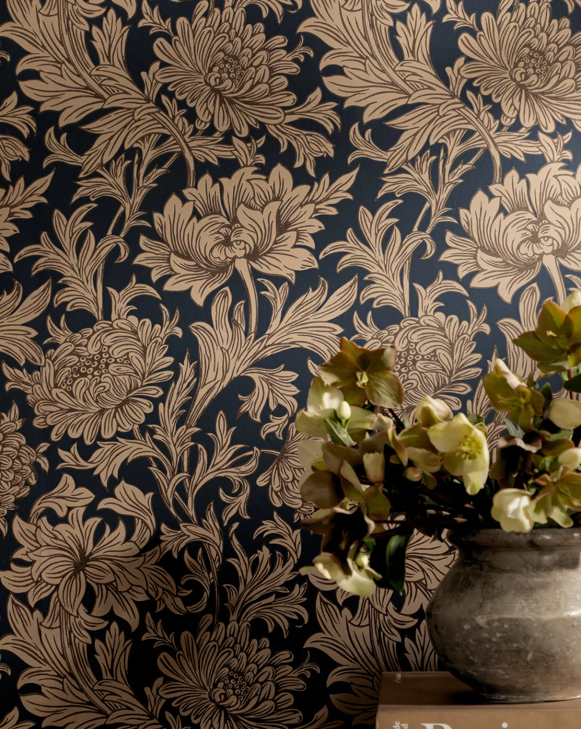 Morris & Co. x McGee & Co. Chrysanthemum Wallpaper