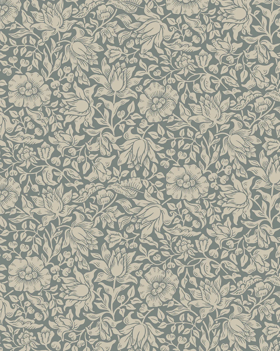 Morris & Co. x McGee & Co. Mallow Wallpaper