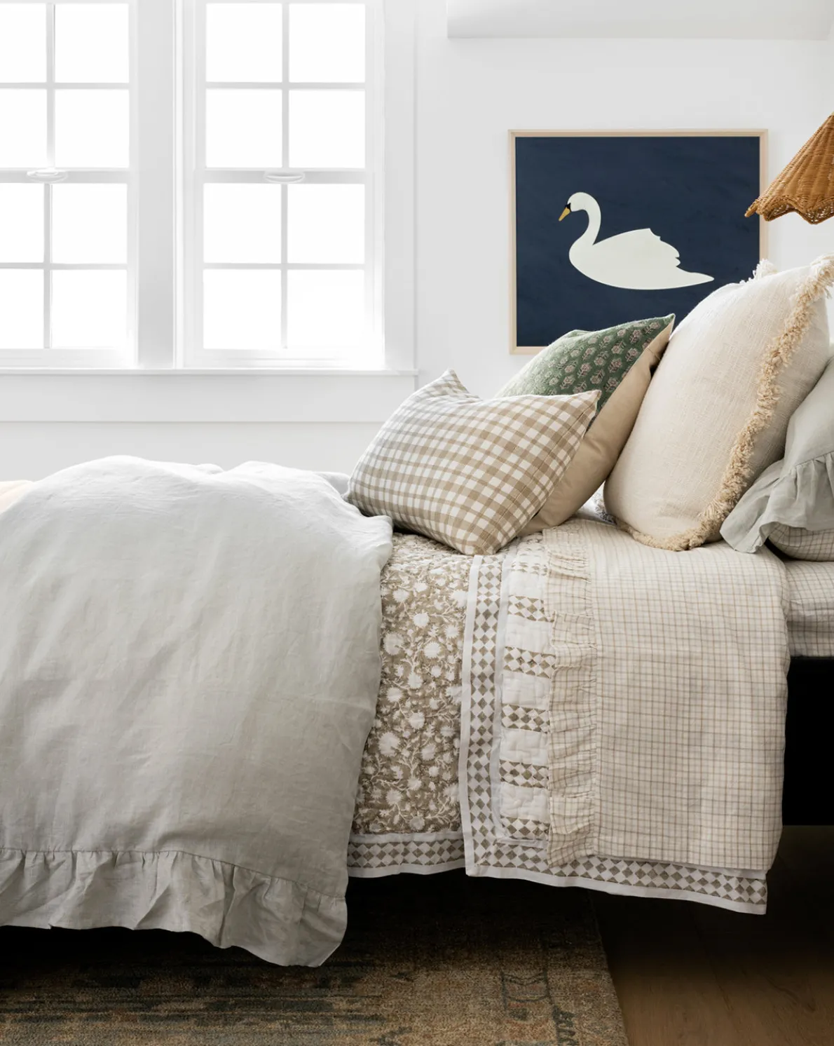 Nell Ruffled Twin Kids Sheet Set