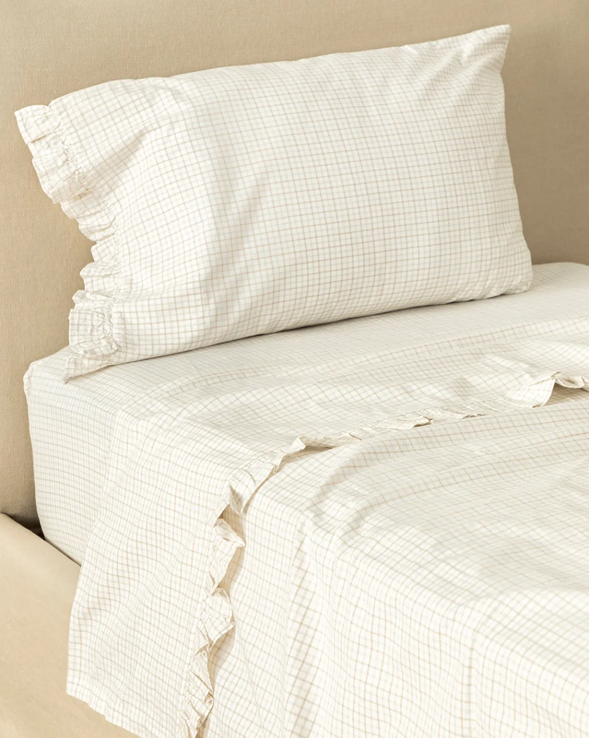 Nell Ruffled Twin Kids Sheet Set