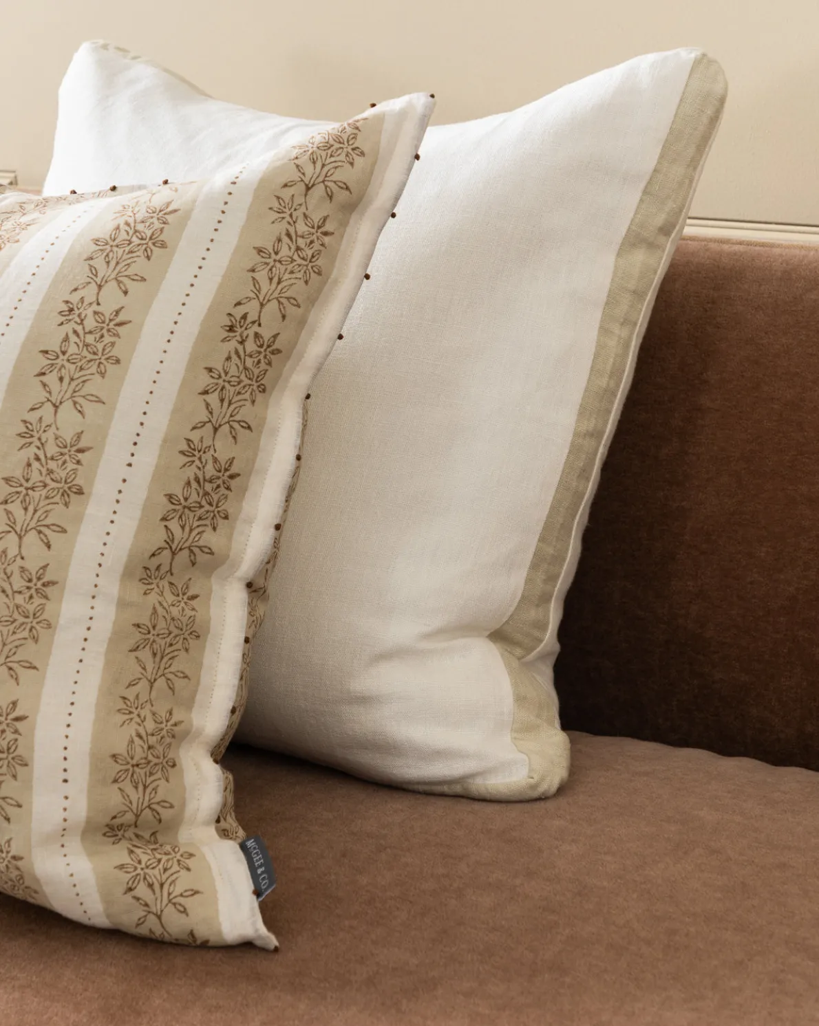 Norton Cream Pillow Cover