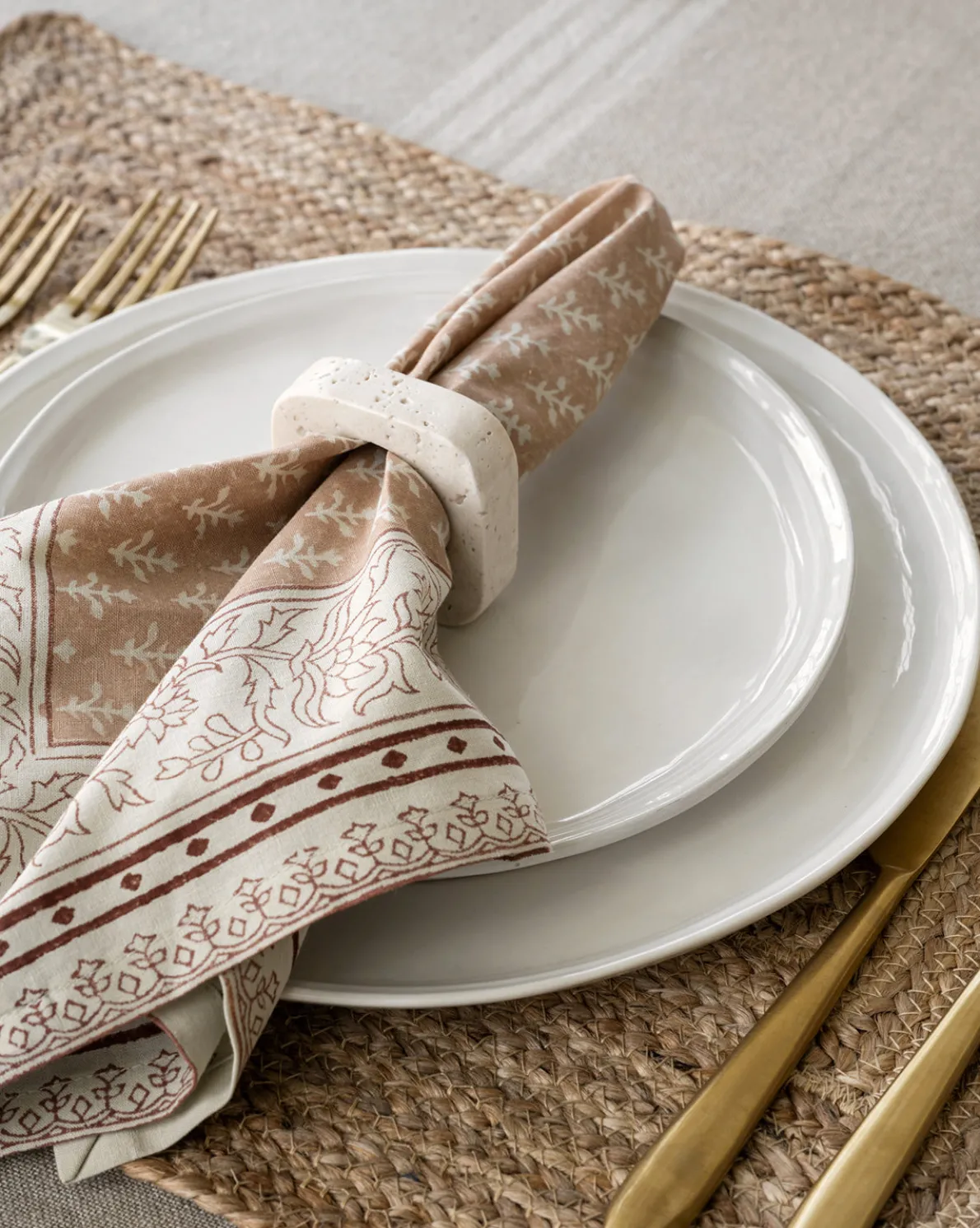 Olena Block Print Napkins (Set of 4)