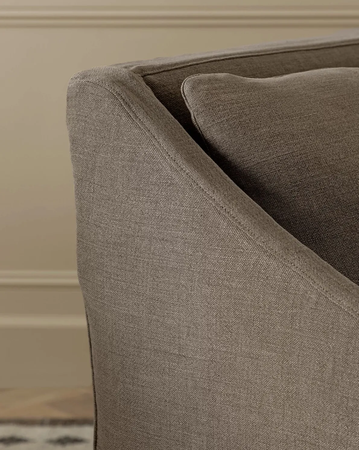 Olivier Slipcover Dining Arm Chair