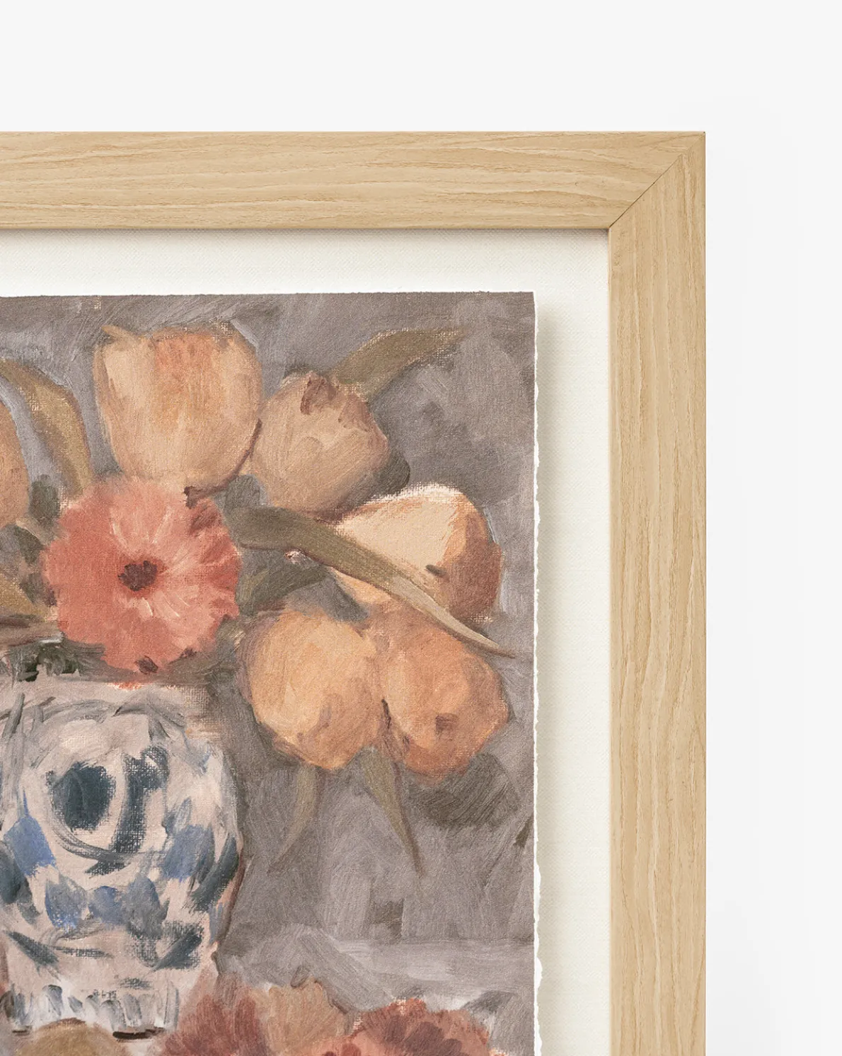 Orange Florals Still Life