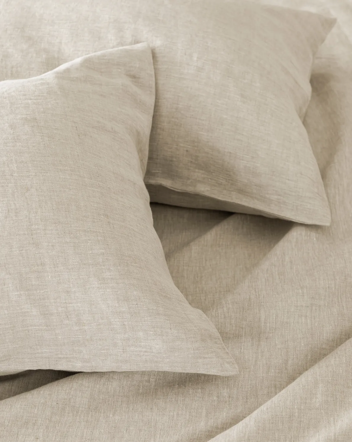 Penelope Beige Linen Shams (Set of 2)