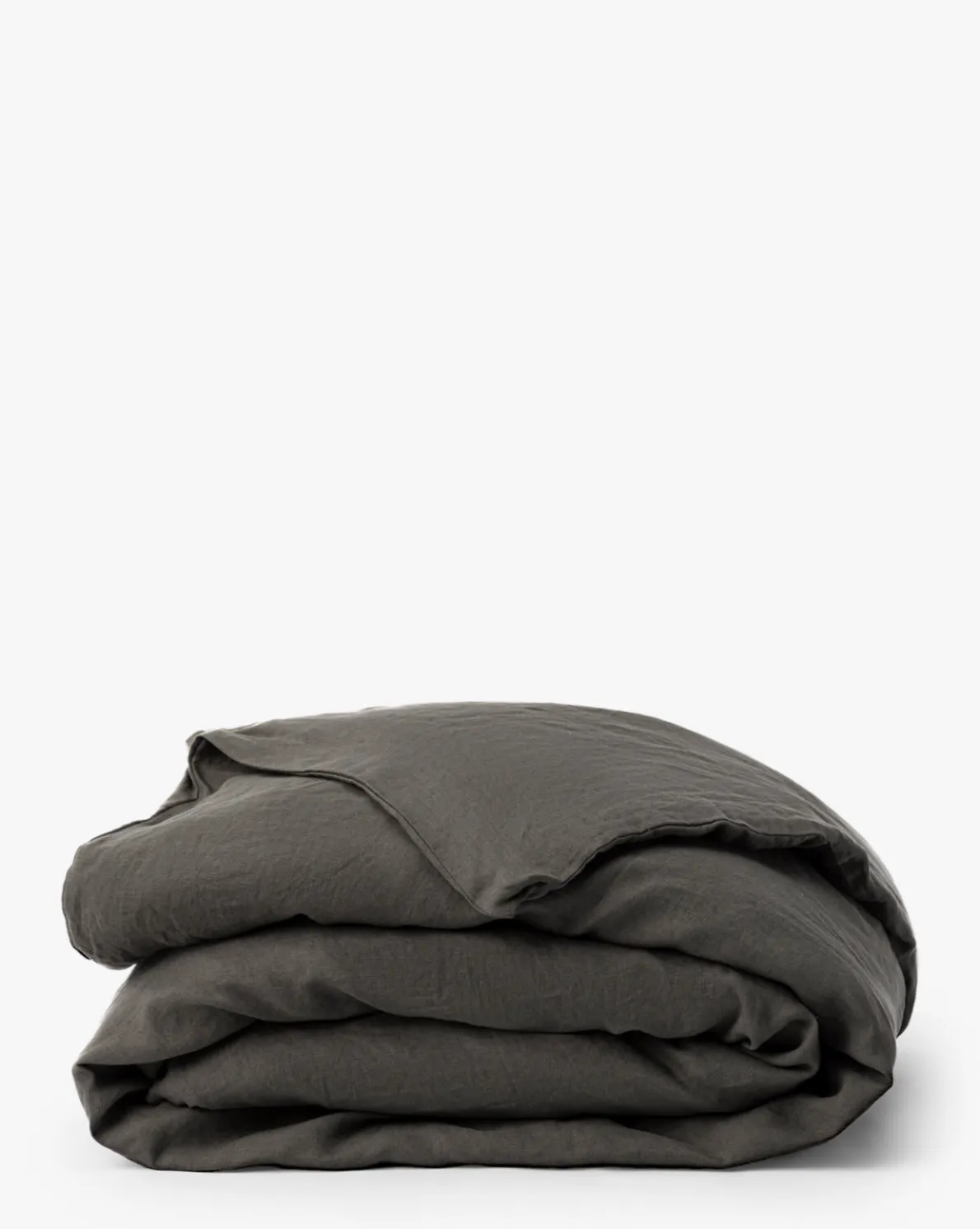 Penelope Gray Linen Duvet Cover