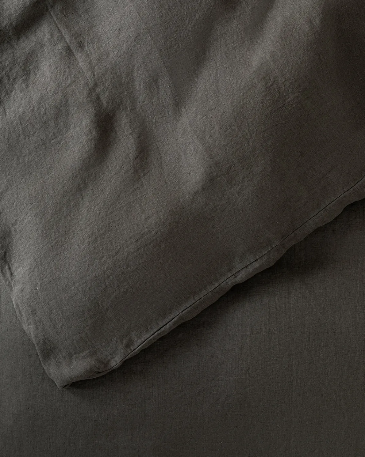 Penelope Gray Linen Duvet Cover