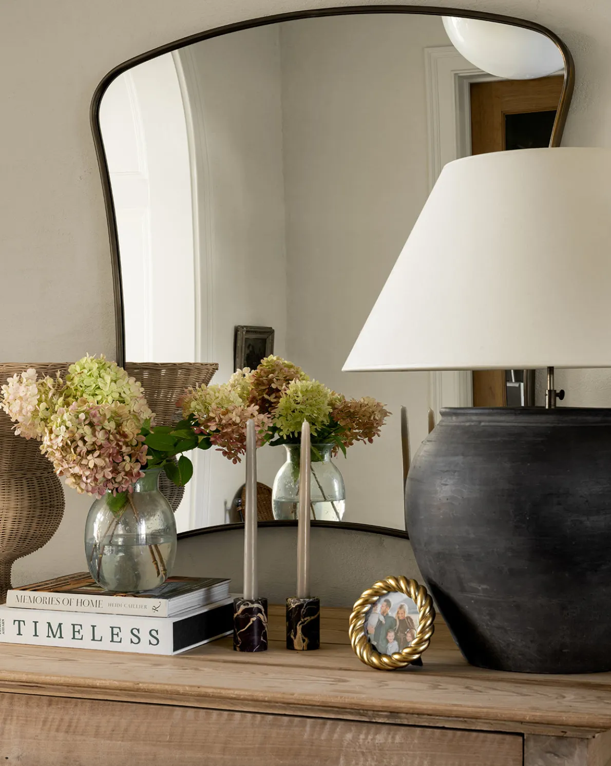 Perrin Marble Taper Holders (Set of 2)