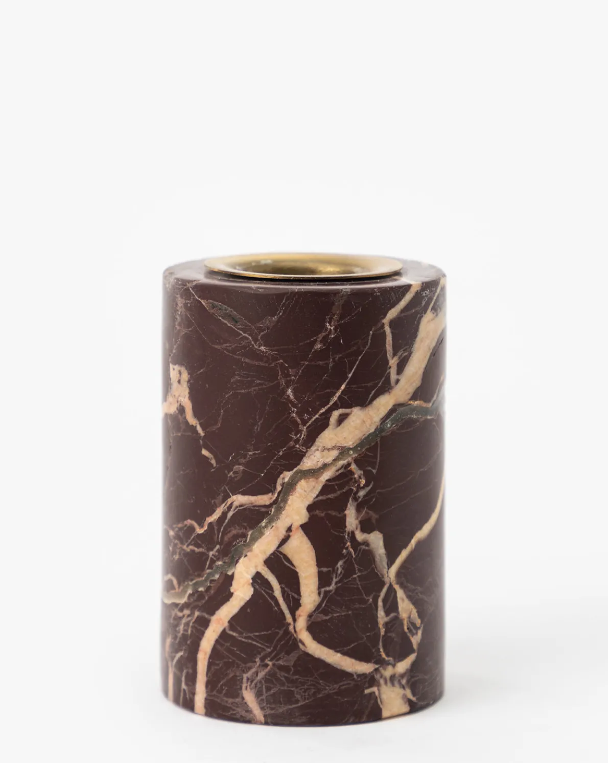 Perrin Marble Taper Holders (Set of 2)