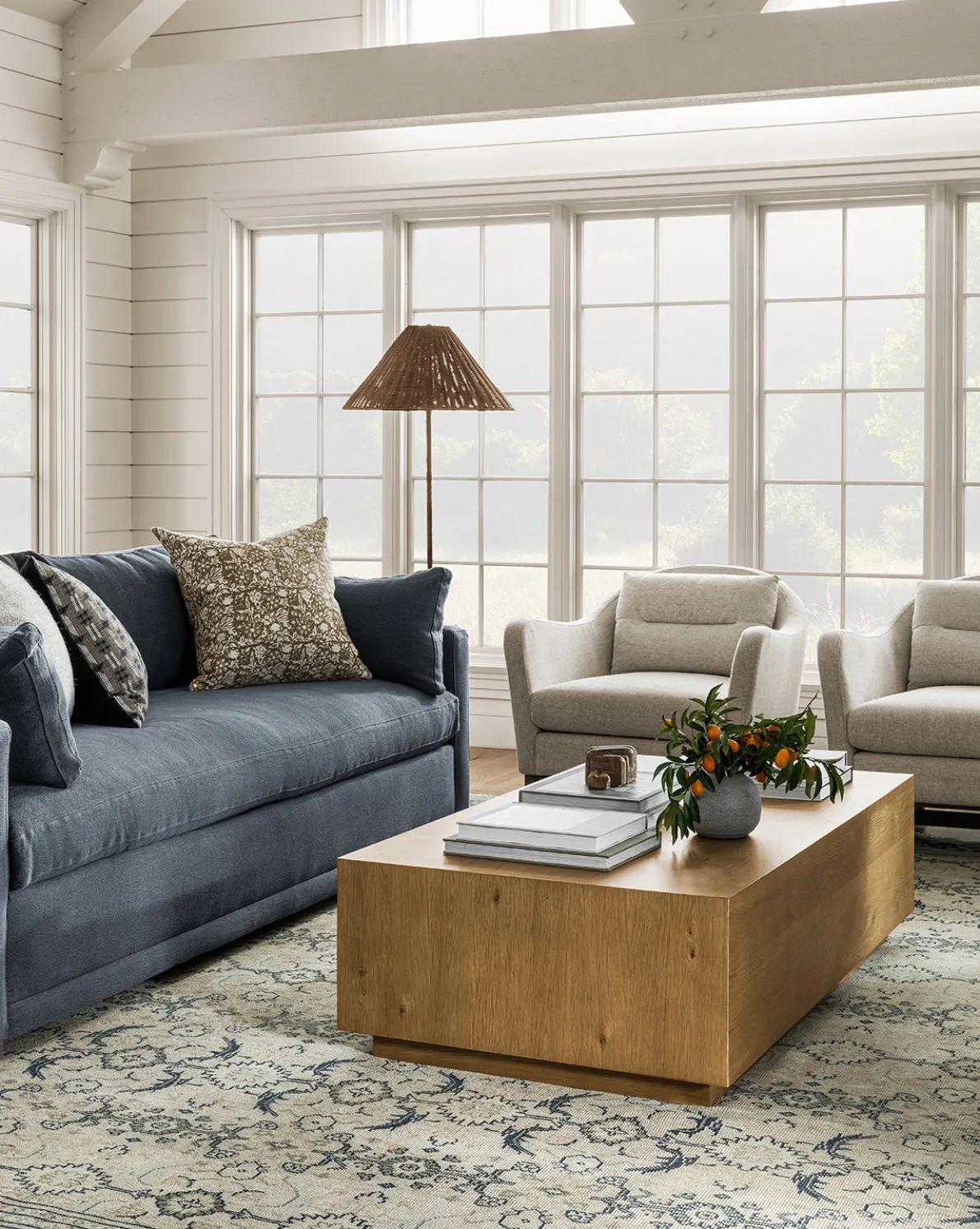 Peterson Deep Upholstered Sofa (75