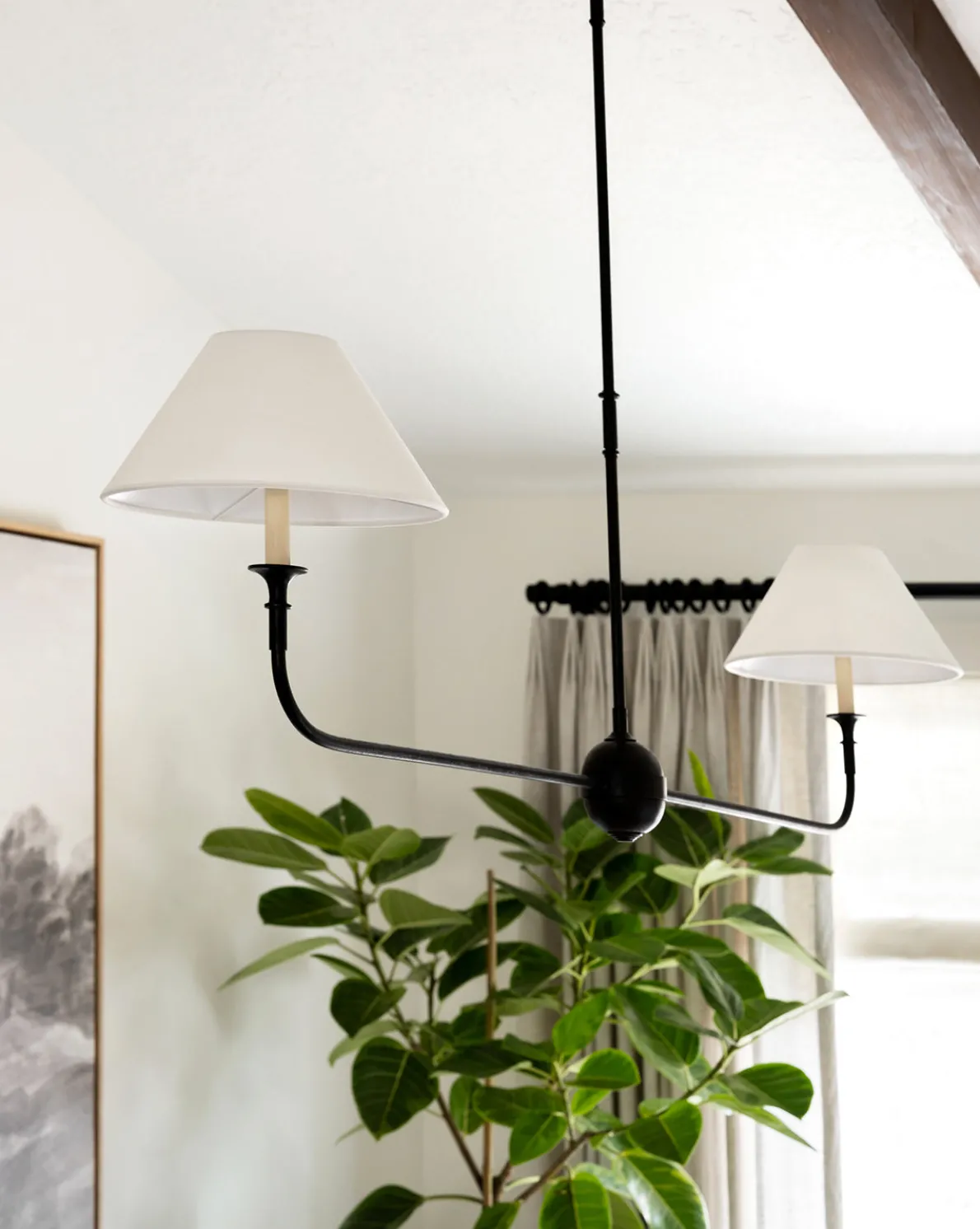 Piaf Large Two Light Linear Pendant