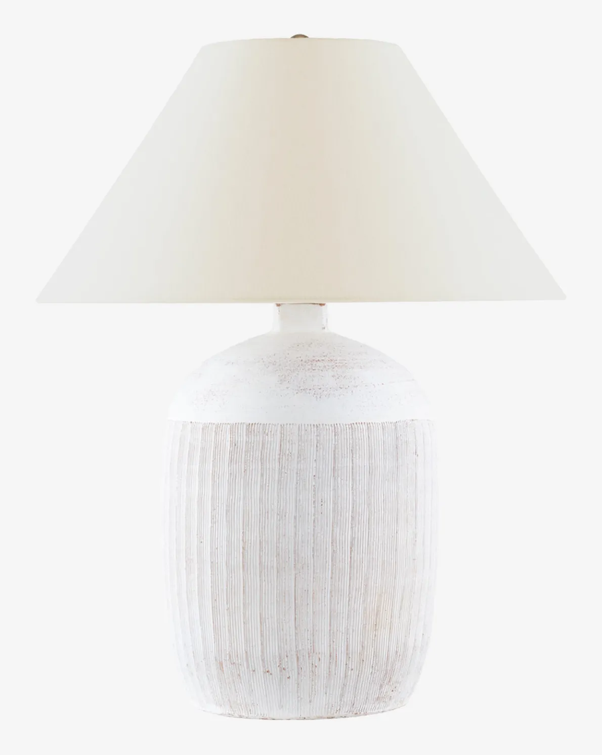 Portis Combed Round Table Lamp
