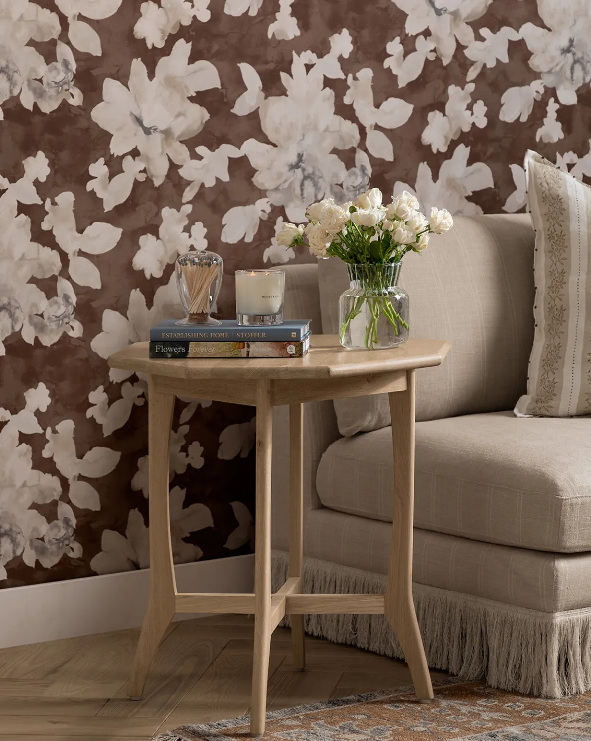 Posie Oak Side Table