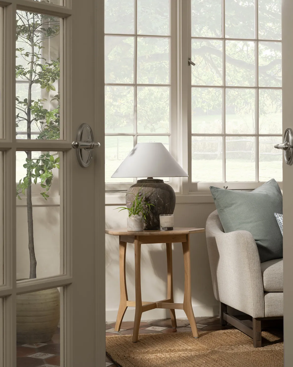 Posie Oak Side Table