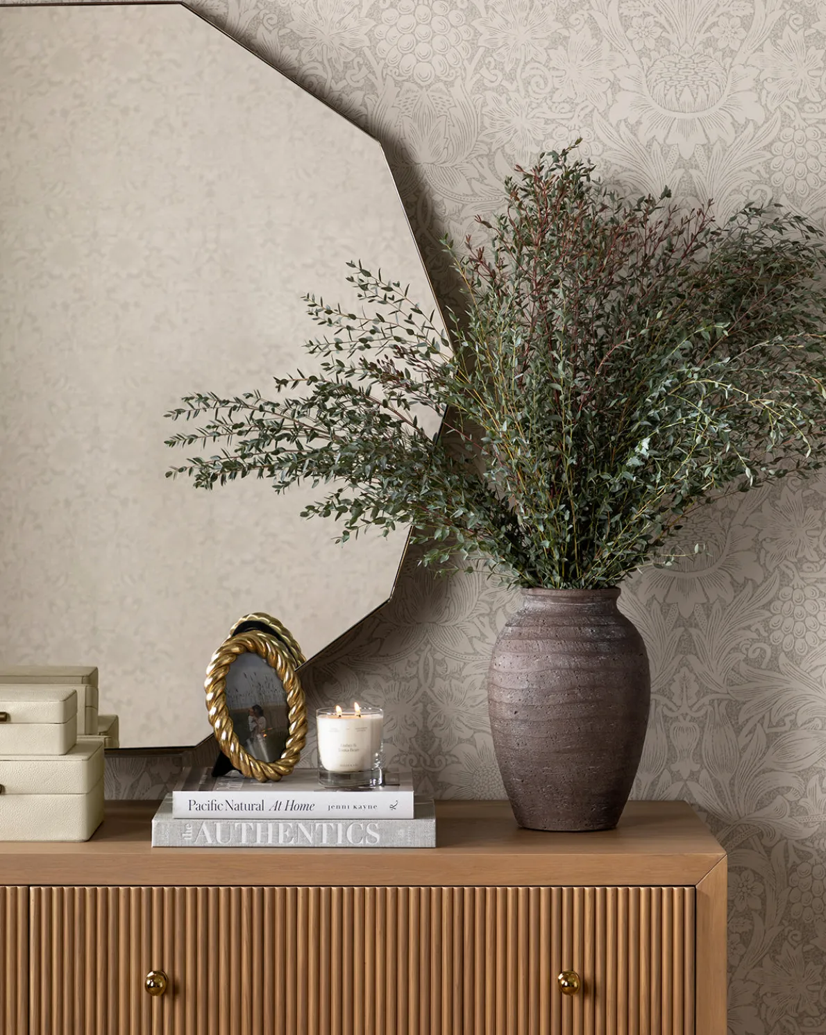 Queta Terracotta Vase