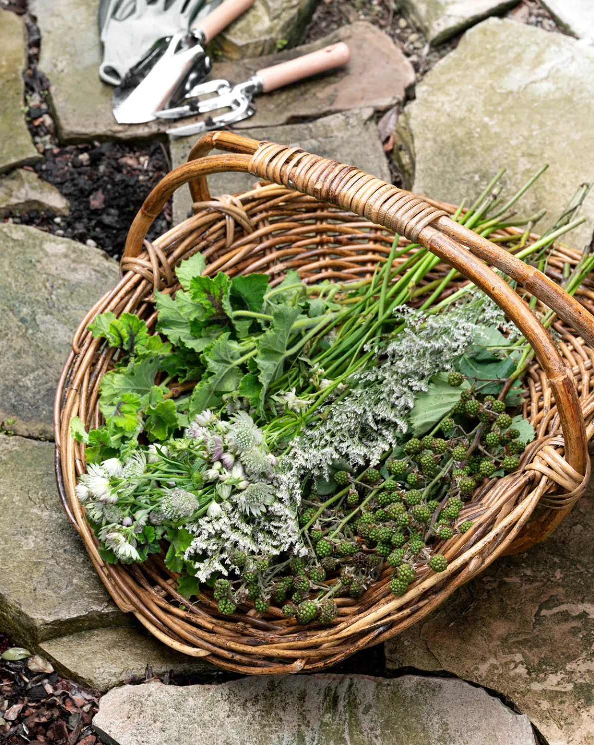 Rattan Gardening Tray