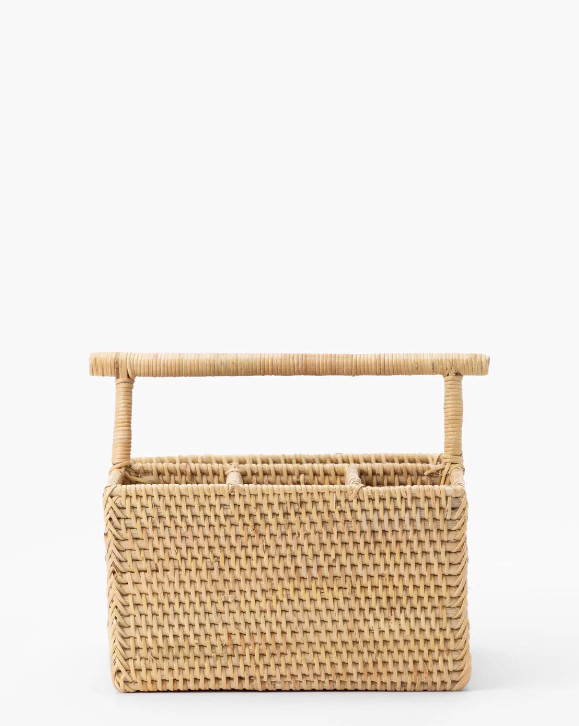 Rattan Utensil Caddy