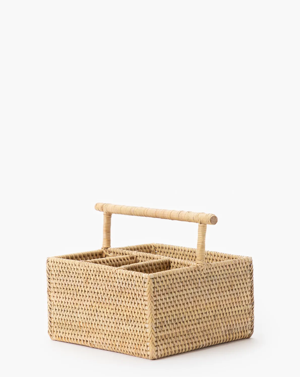 Rattan Utensil Caddy