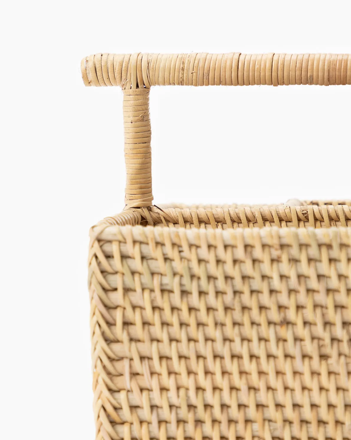 Rattan Utensil Caddy