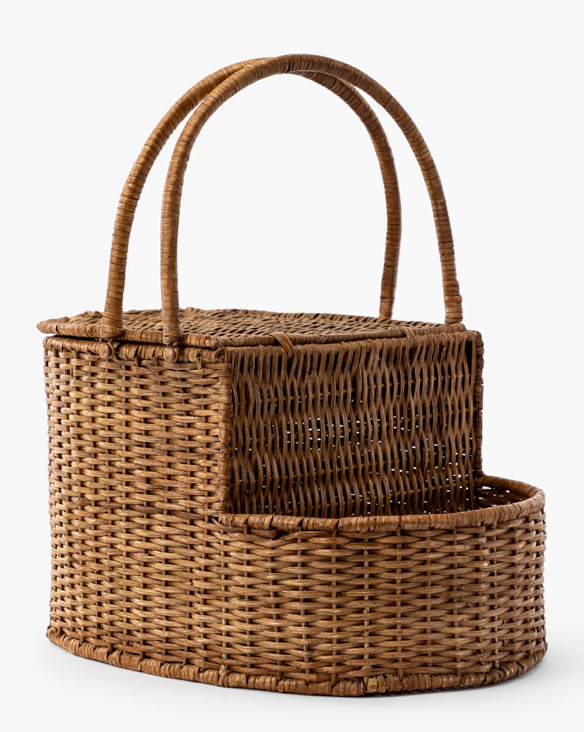 Rattan Wicker Picnic Basket