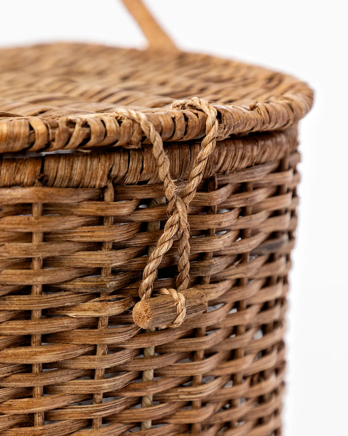 Rattan Wicker Picnic Basket