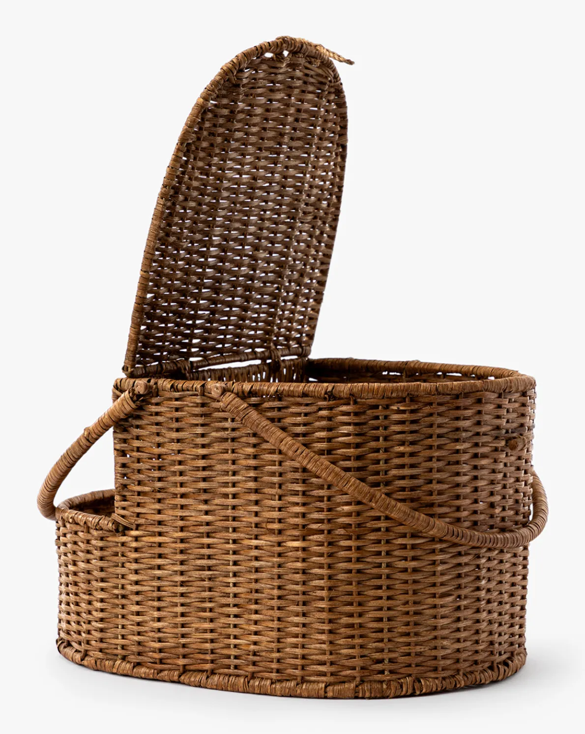 Rattan Wicker Picnic Basket