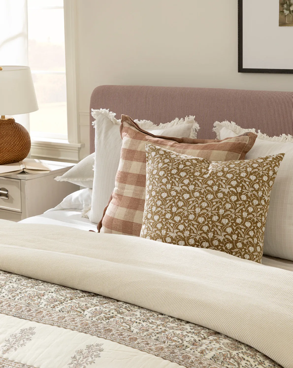 Ravenna Block Print Pillow Cover