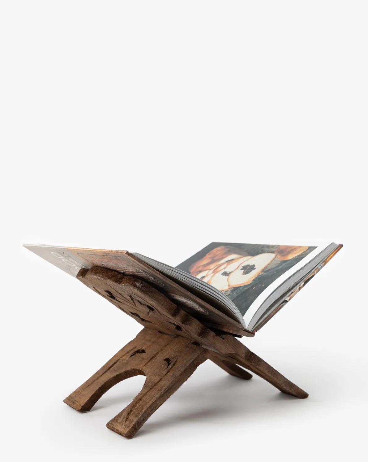 Reclaimed Wood Book Stand
