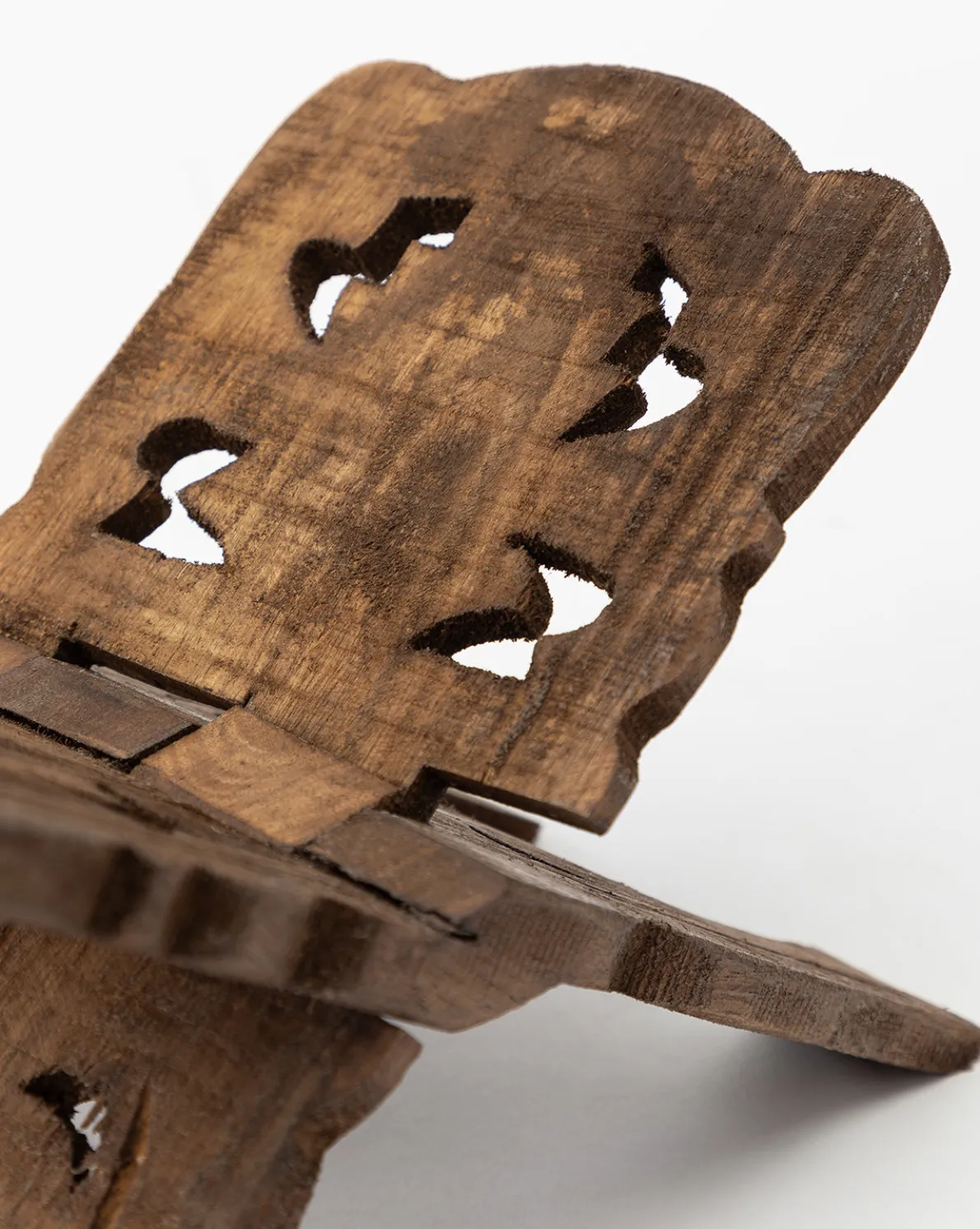 Reclaimed Wood Book Stand